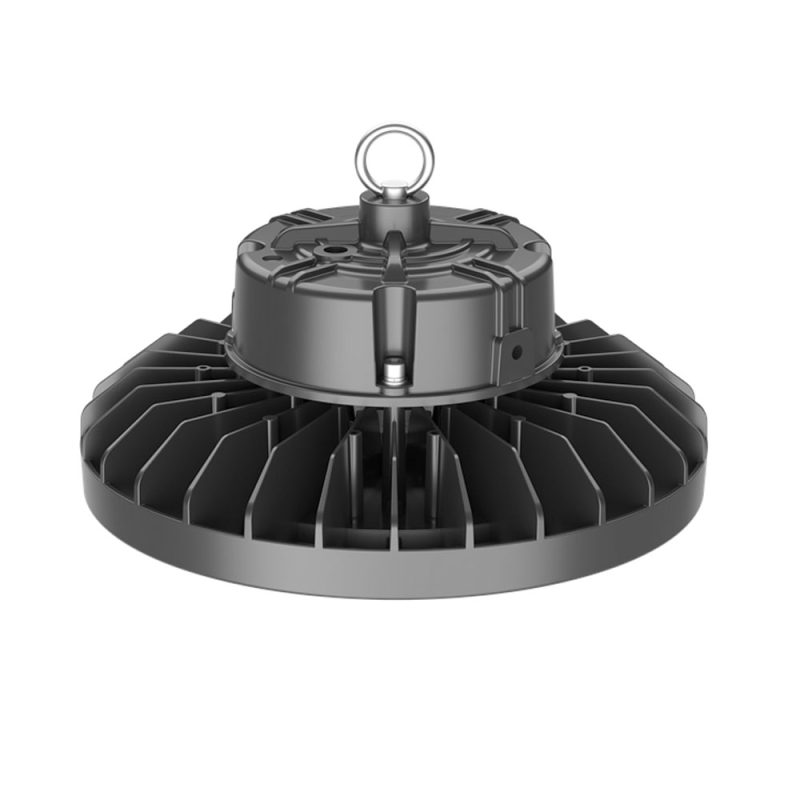 UFO LED High Bay 100W 15000 Lumens Hook Mount Tempered Glass